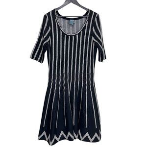 Gabby Skye Fit and Flare Sweater Dress